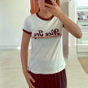 BRAND NEW Pull&Bear “Nice Try” Graphic Tee